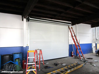 Commercial Rolling Door-Finished